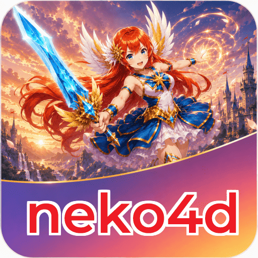Layar pertama neko4d setelah pemasangan di Android
